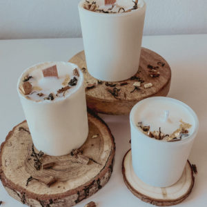 Bougie Mille Et Une Nuits - 80g avec contenant en verre