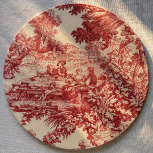 Set de table - Toile de Jouy Rouge