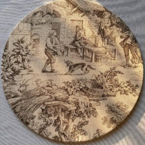Set de table - Toile de Jouy Taupe