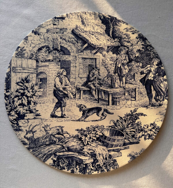 Set de table - Toile de Jouy Bleu