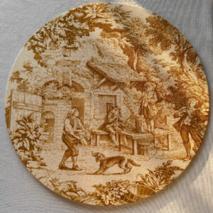 Set de table - Toile de Jouy Ocre