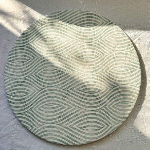 Set de table - Wavy Bleu Turquoise