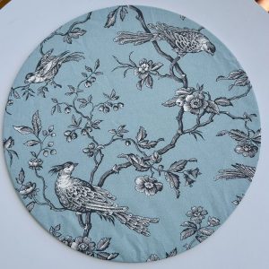 Set de table - Hirondelles & Cerisiers Bleu Ciel