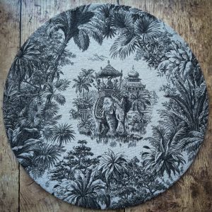 Set de table - Jungle Éléphant Gris