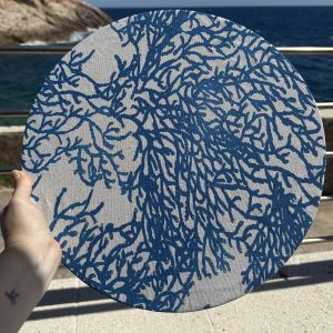 Set de table - Corail bleu Cobalt