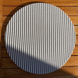 Set de table - Rayé Gris Foncé