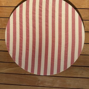 Set de table - Rayures Moyennes Rouges